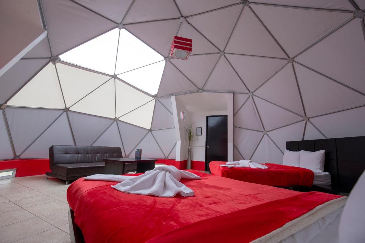 Hotel & Glamping Huasca Sierra Verde Huasca de Ocampo Eksteriør bilde