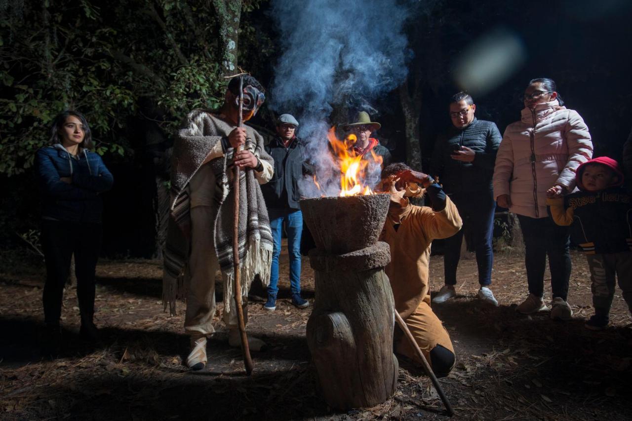 Hotel & Glamping Huasca Sierra Verde Huasca de Ocampo Eksteriør bilde